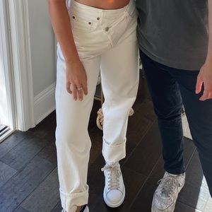 AGOLDE CRISS CROSS JEANS